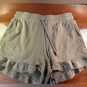 Sundry Taupe Cotton Shorts